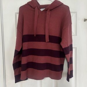 Liz Claiborne Burgundy Knit Sweater